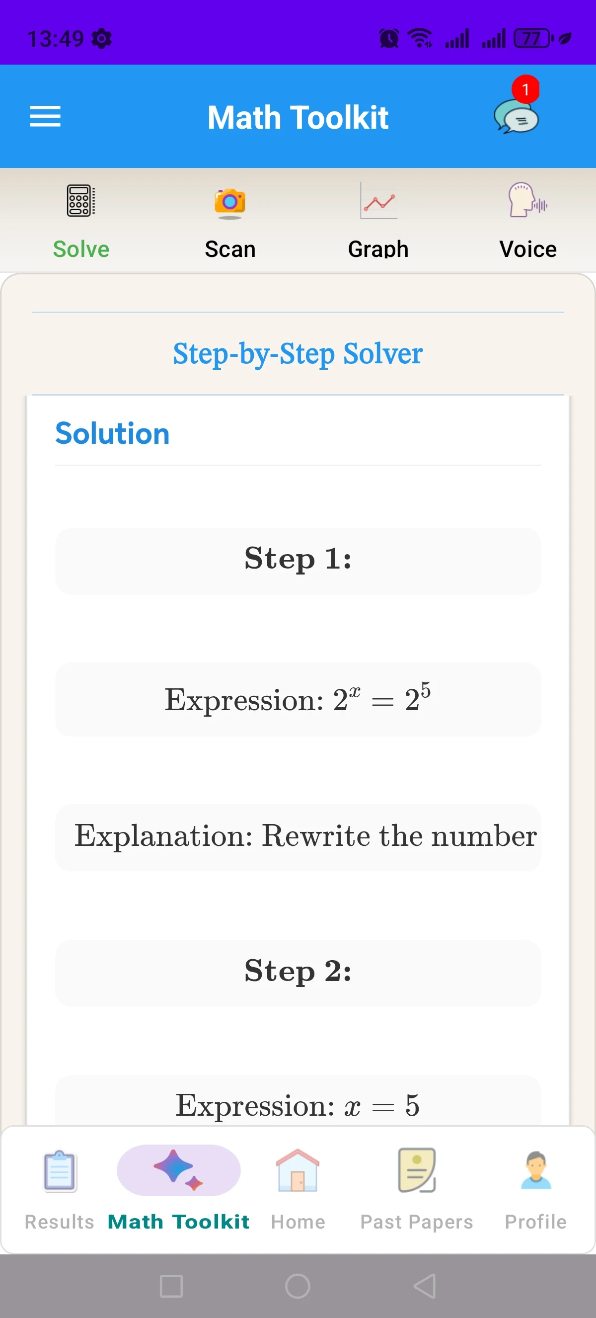 MathSet Go screenshot