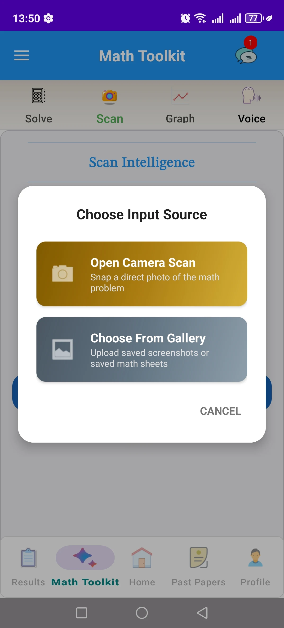 MathSet Go screenshot