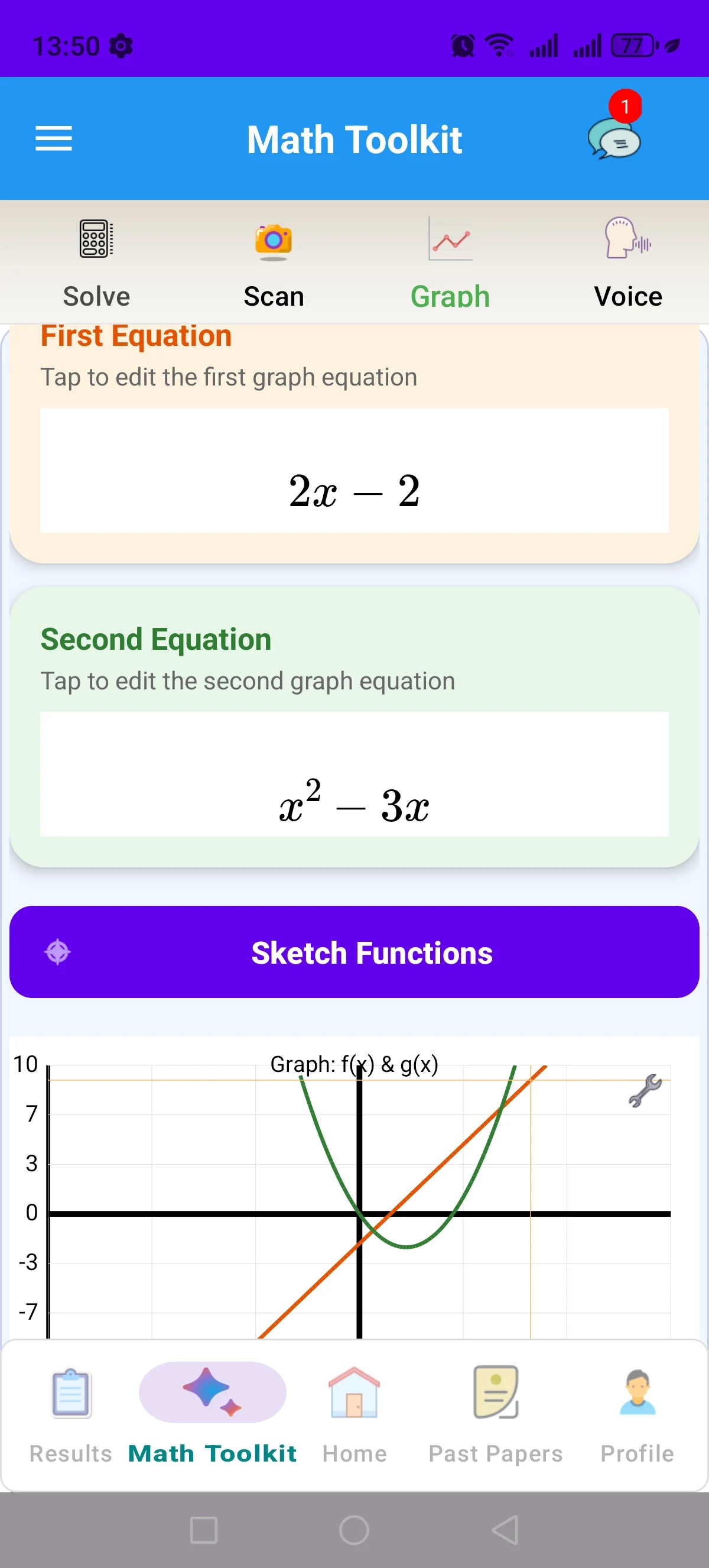MathSet Go screenshot